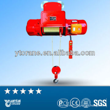 Hot selling high quality single speed electric hoist